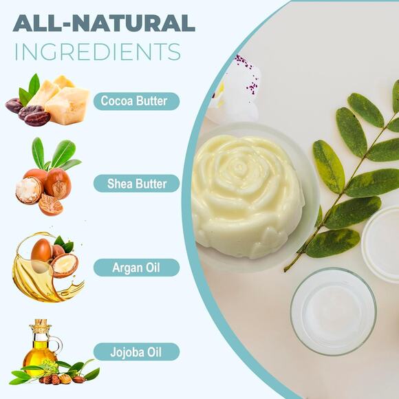 UNSCENTED Shampoo Bar and Conditioner Bar for Damaged Hair - Picture 5 of 9